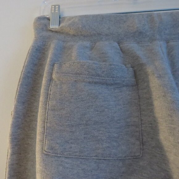 NORMA KAMALI Wide Leg Sweatpants Joggers in Heathered Gray Lounge - Size M - Picture 11 of 14